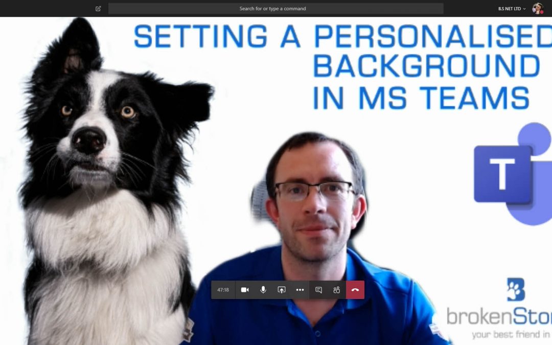 How to Set a Personalised Background in MS Teams